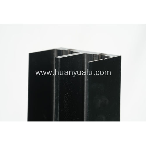 Aluminum sliding door profiles for construction